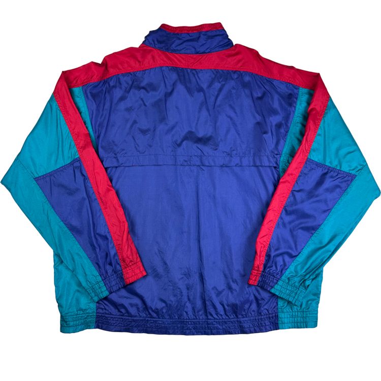 Vintage Nike 90's Full-Zip Track Jacket  Blue Red Teal Multicoloured image 2