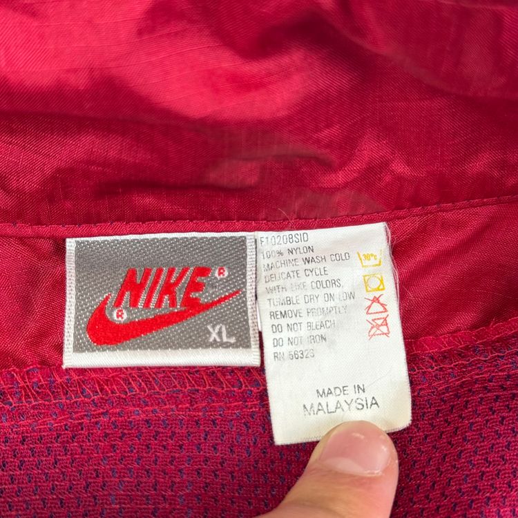Vintage Nike 90's Full-Zip Track Jacket  Blue Red Teal Multicoloured image 9