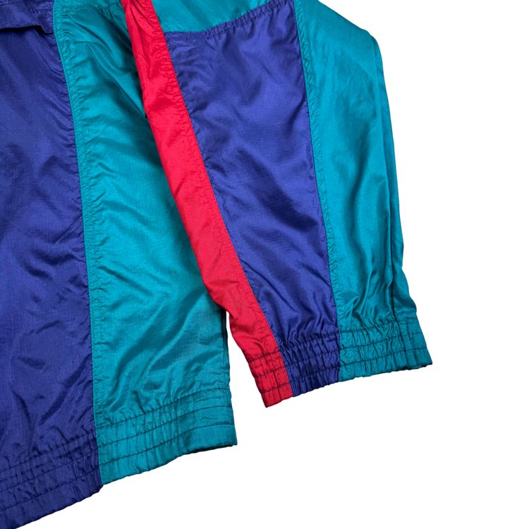 Vintage Nike 90's Full-Zip Track Jacket  Blue Red Teal Multicoloured image 10