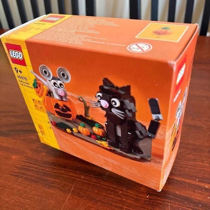 Lego Halloween Cat & Mouse Set 40570 image 2