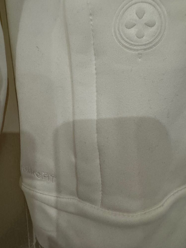 Nike Acg White Fleece Jacket image 3