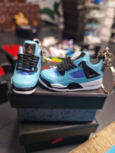 Jordan 4 Miniature Sneaker Keychain
