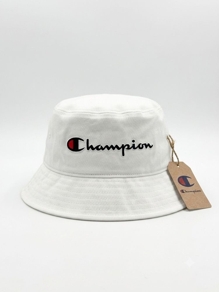 Champion White Bucket Hat cappello da pescatore bianco 