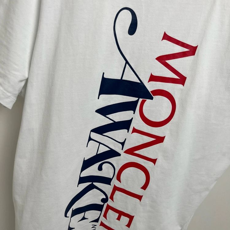 Moncler White T-Shirt image 2