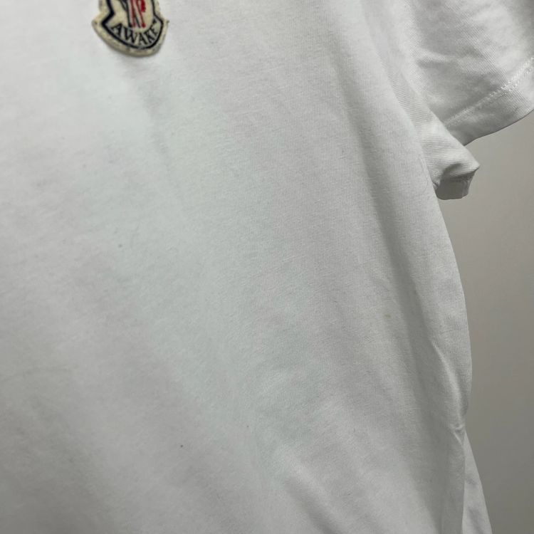 Moncler White T-Shirt image 5
