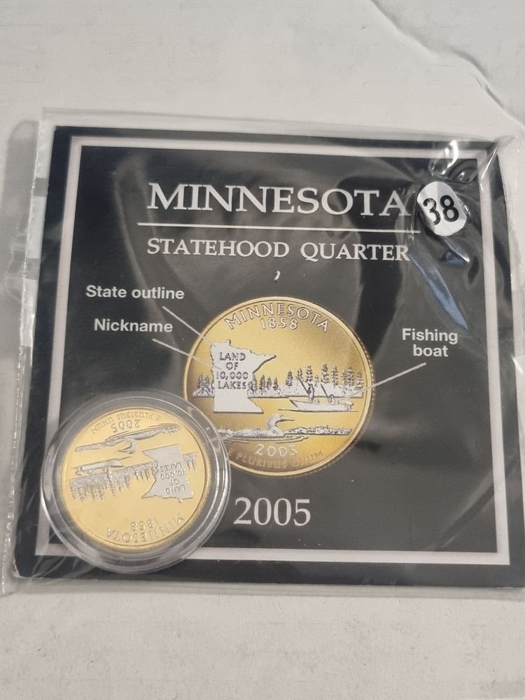 Minnesota Statehood Quarter Coin Set