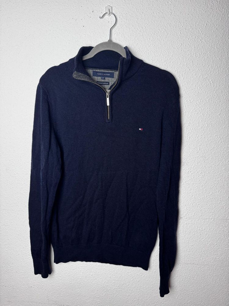 Tommy Hilfiger Tommy Hilfiger Navy Half-Zip Sweater product image