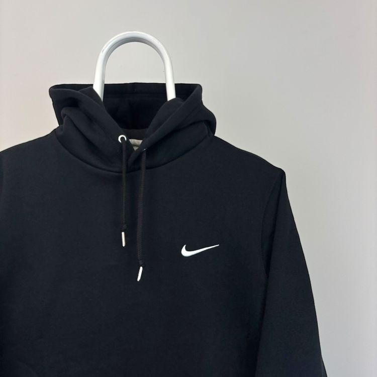 Nike club black hoodie image 2