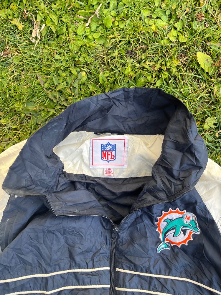 NFL Miami Dolphins windbreaker jacket image 3