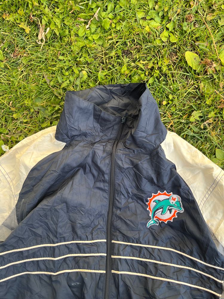NFL Miami Dolphins windbreaker jacket image 2