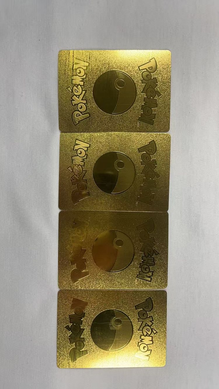 Gold Pokémon Trading Cards obraz 2
