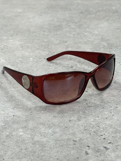 Christian Dior 1990s Star Square Logo Sunglasses 1