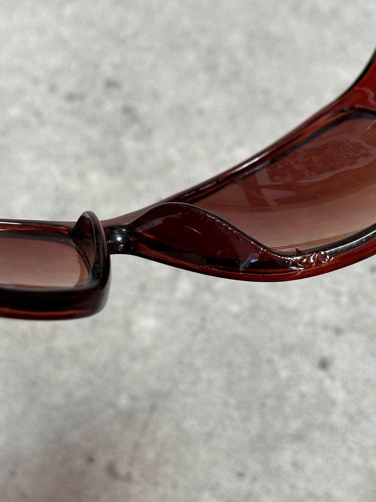 Christian Dior 1990s Star Square Logo Sunglasses 8
