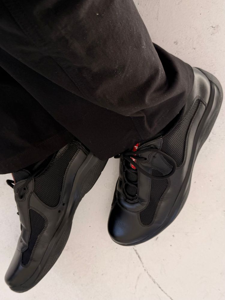 '00s Prada America Cups Black (UK10.5) obraz 1