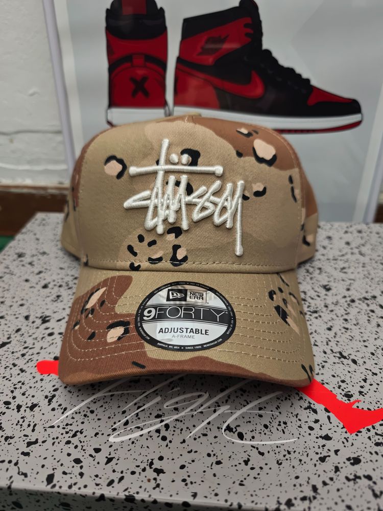 Stussy Camo Adjustable Cap