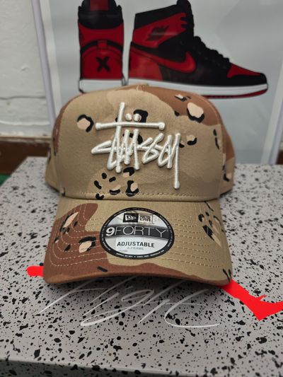 Stussy Camo Adjustable Cap