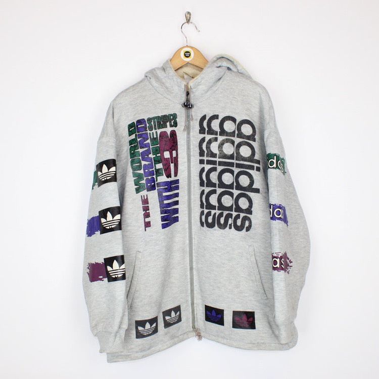Freshmans Archive Vintage Adidas Hoodie Large product image