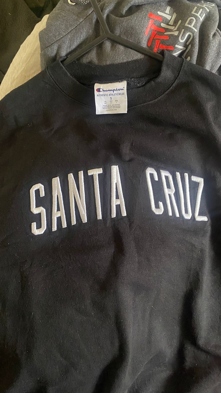 Champion Black Santa Cruz Graphic Jumper (S) 🛹 obraz 3