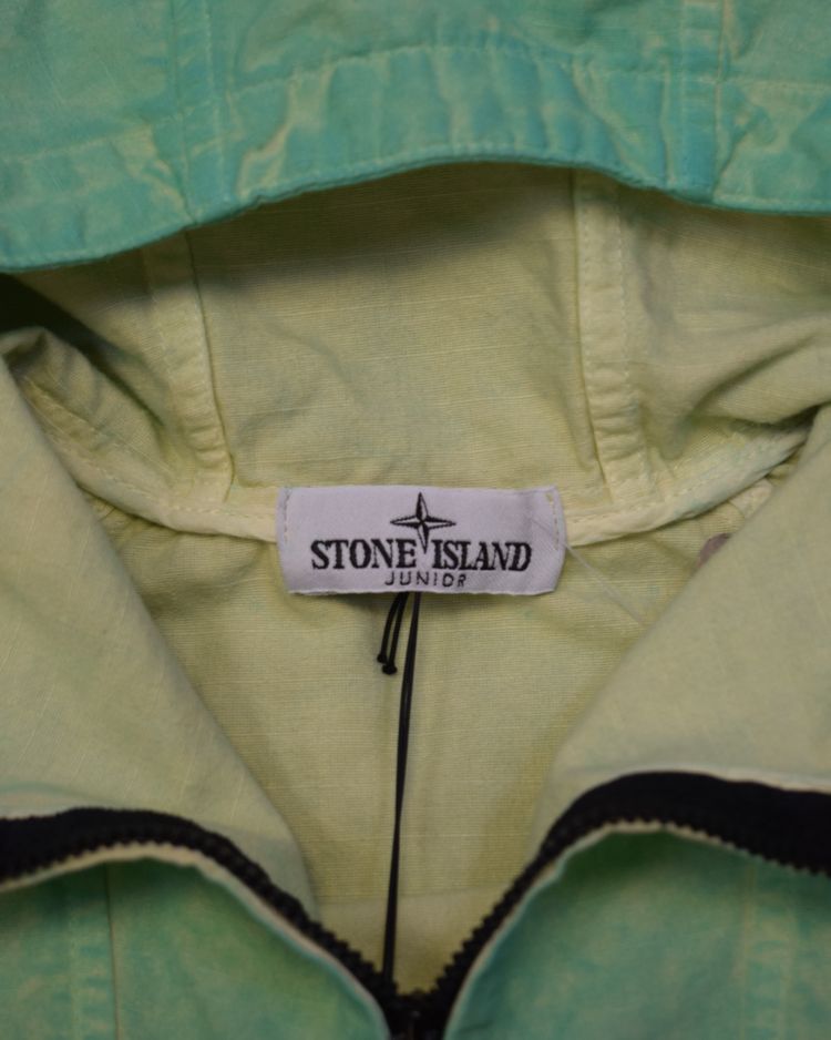 Stone Island Kids Dust Treatment Jacket Green imagen 6