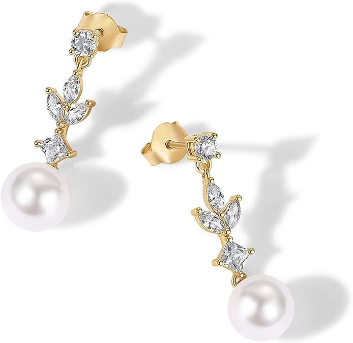 Pavoi Gold-Tone Pearl Drop Earrings image 3
