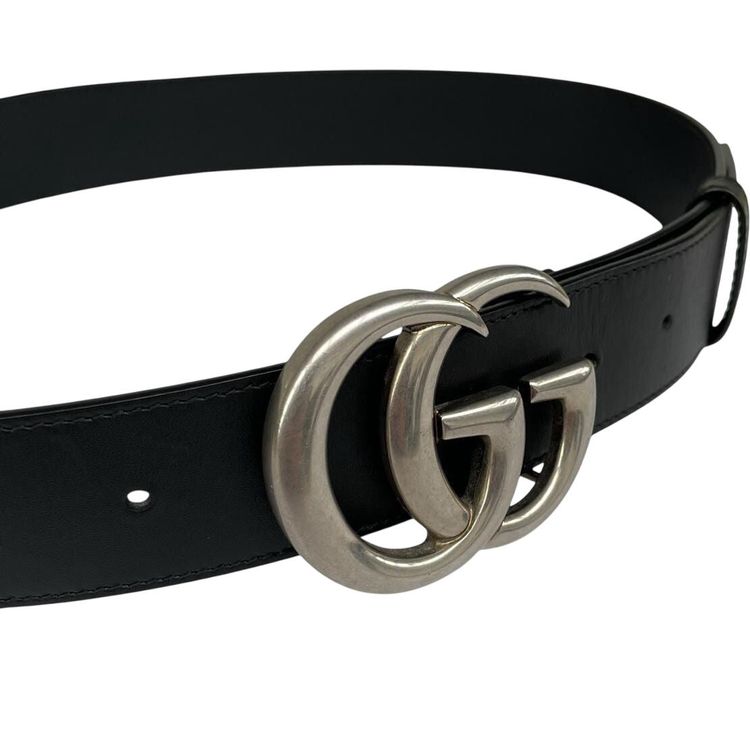 Immagine di Gucci Leather GG Marmont Belt 2
