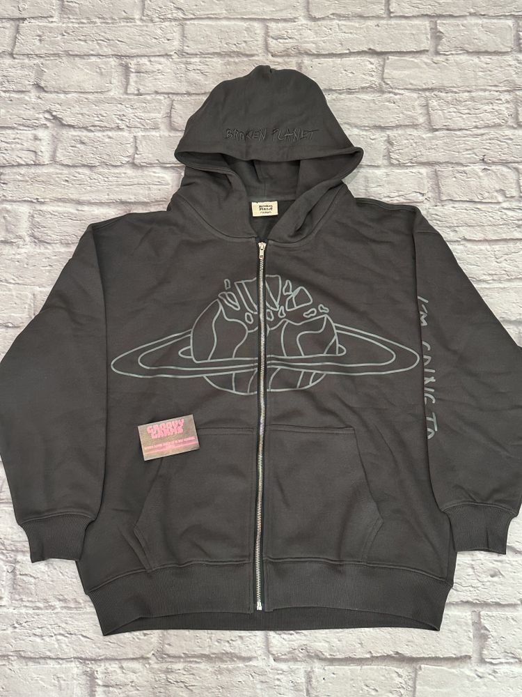 Other Broken planet market BPM black planet zip up hoodie  product image