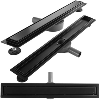 ODPŁYW LINIOWY czarny 120 cm
