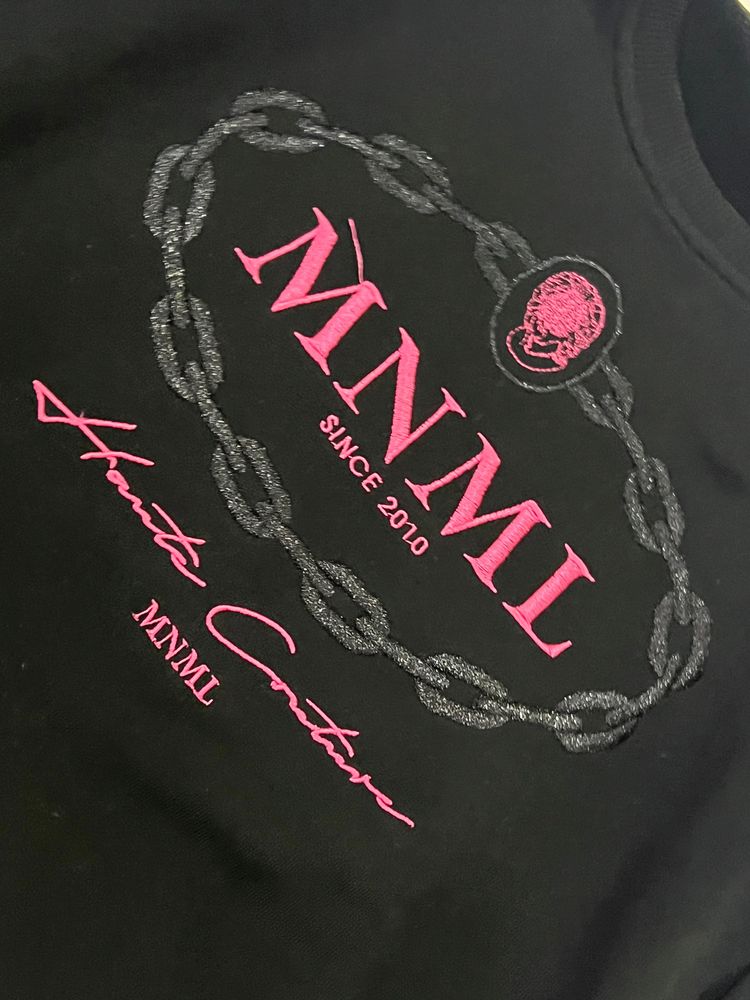 MNML black sweatshirt image 3