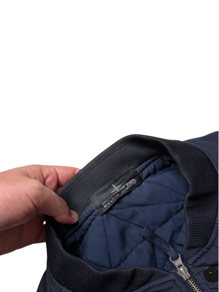 Stone Island Shadow Project nylon bomber jacket quilted imagen 5
