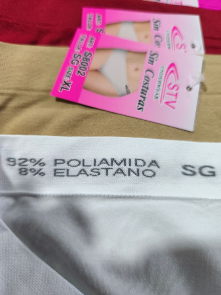 12 Bragas Licra XL 3