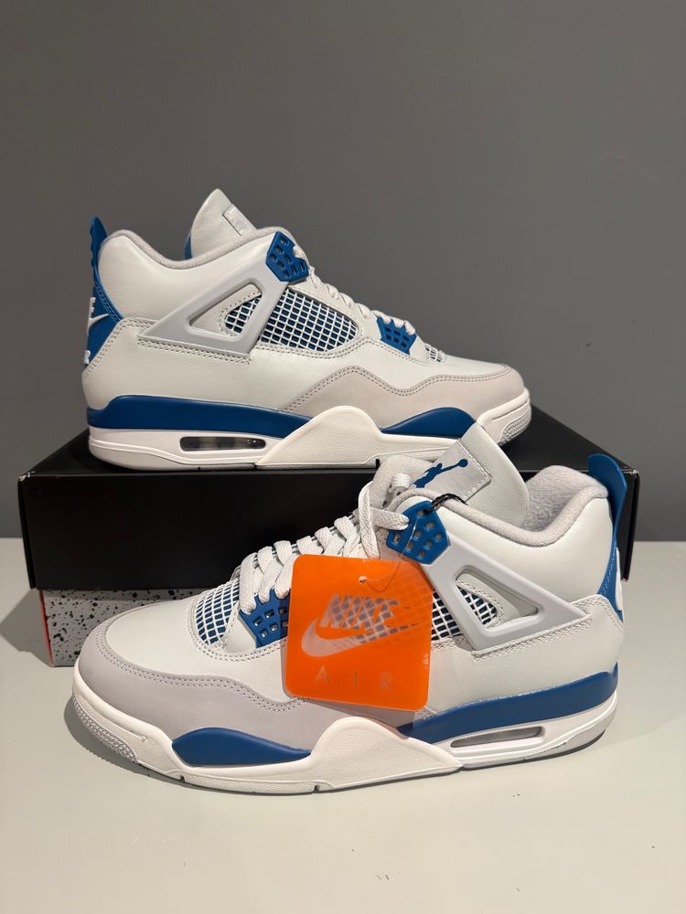 Air Jordan 4 Retro Military Blue (2024) – UK 9 image 1