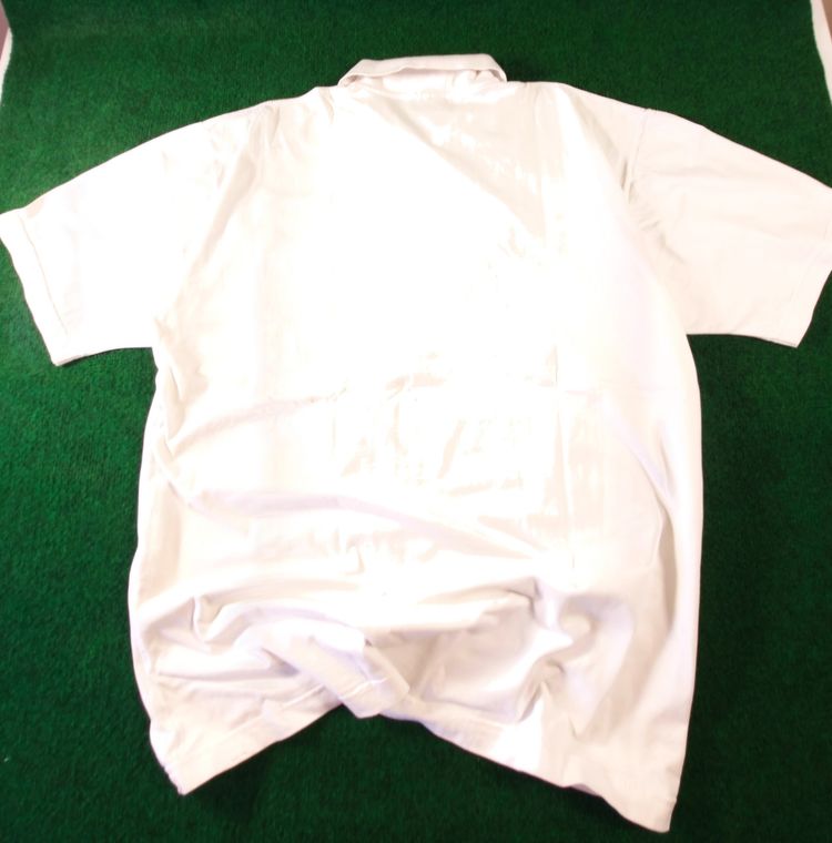 Boss White Short Sleeve Shirt With Colorful Graphic imagen 2