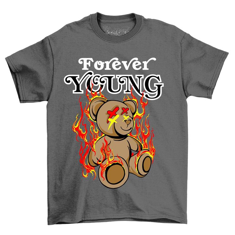 Forever Young Teddy Bear TShirt US image 7