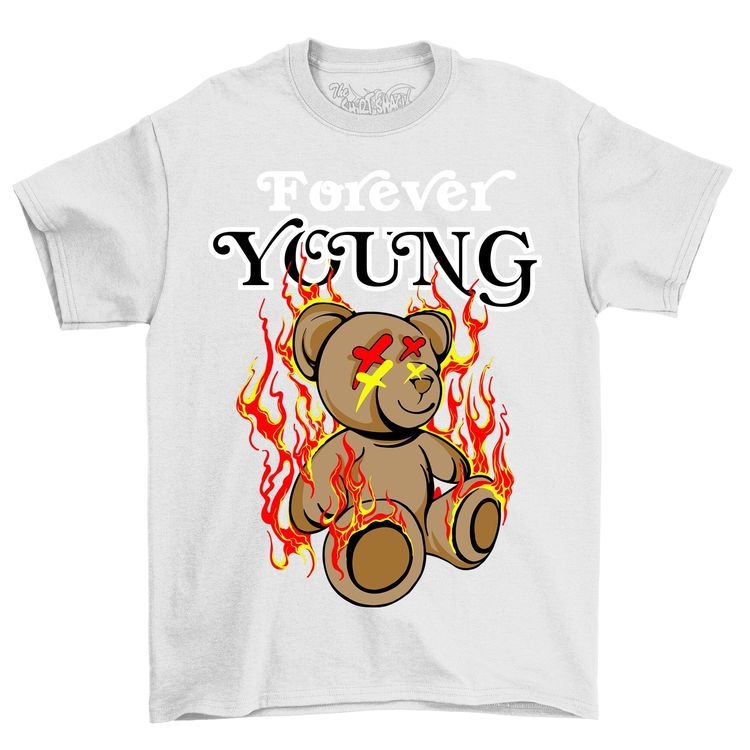 Forever Young Teddy Bear TShirt US image 4