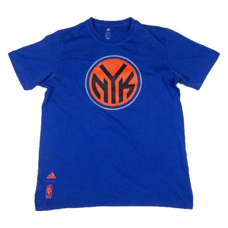 Adidas blue NY Knicks T-shirt