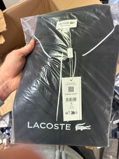 Lacoste Black Polo Shirt