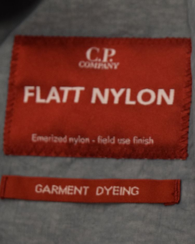 C.P Company Flat Nylon lens Overshirt Blue 6