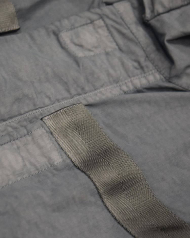 C.P Company Flat Nylon lens Overshirt Blue 2