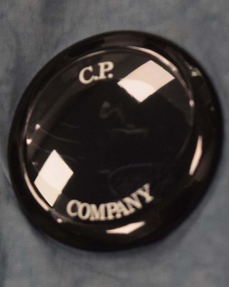 C.P Company Flat Nylon lens Overshirt Blue 4