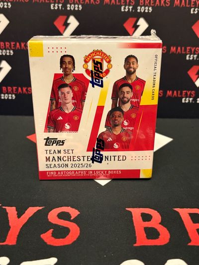 Topps Manchester United Team Set 2025/26 *RIPPED OR SHIPPED*