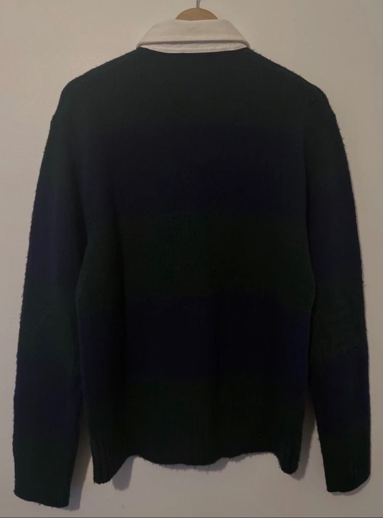Polo Ralph Lauren RLFC Rugby Sweater 90% Wool 10% Cashmere NWT US S 6