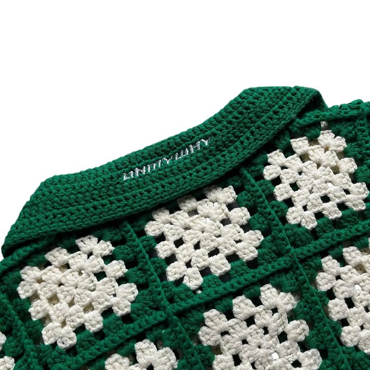 On My Way Crochet Polo Green obraz 5