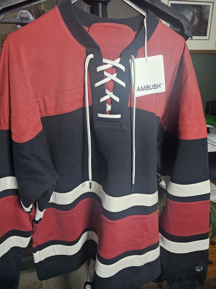 Ambush Hockey Sweatshirt  Oversized  RRp £254 