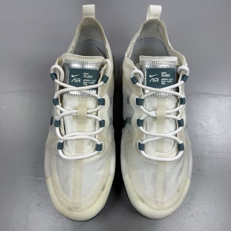 Size 5.5 - Nike Air VaporMax 2019 White Mineral Teal Blue Trainers AR6632-103 image 7
