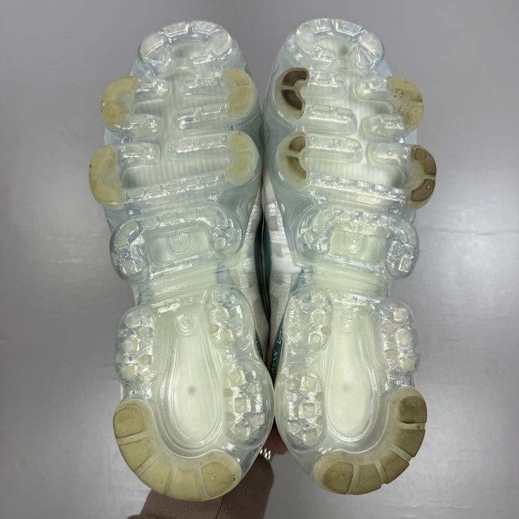 Size 5.5 - Nike Air VaporMax 2019 White Mineral Teal Blue Trainers AR6632-103 image 3