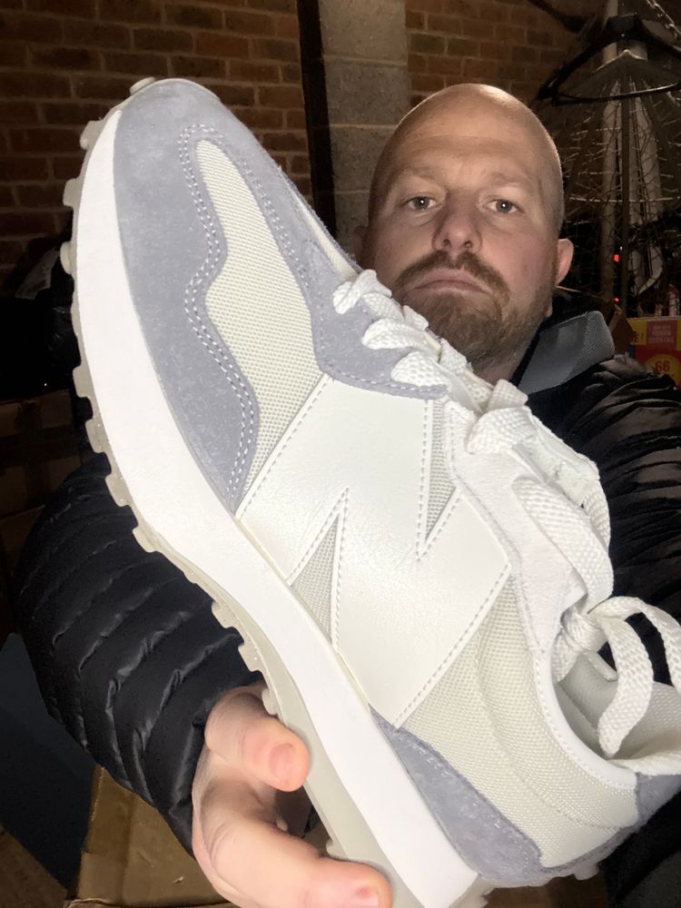 Other New Balance uk 10 white and grey sneaker product image