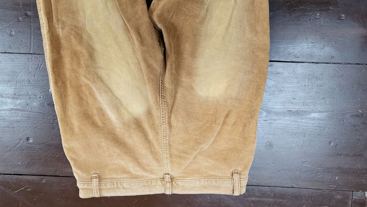 Patchwork Corduroy And Denim Pants image 6