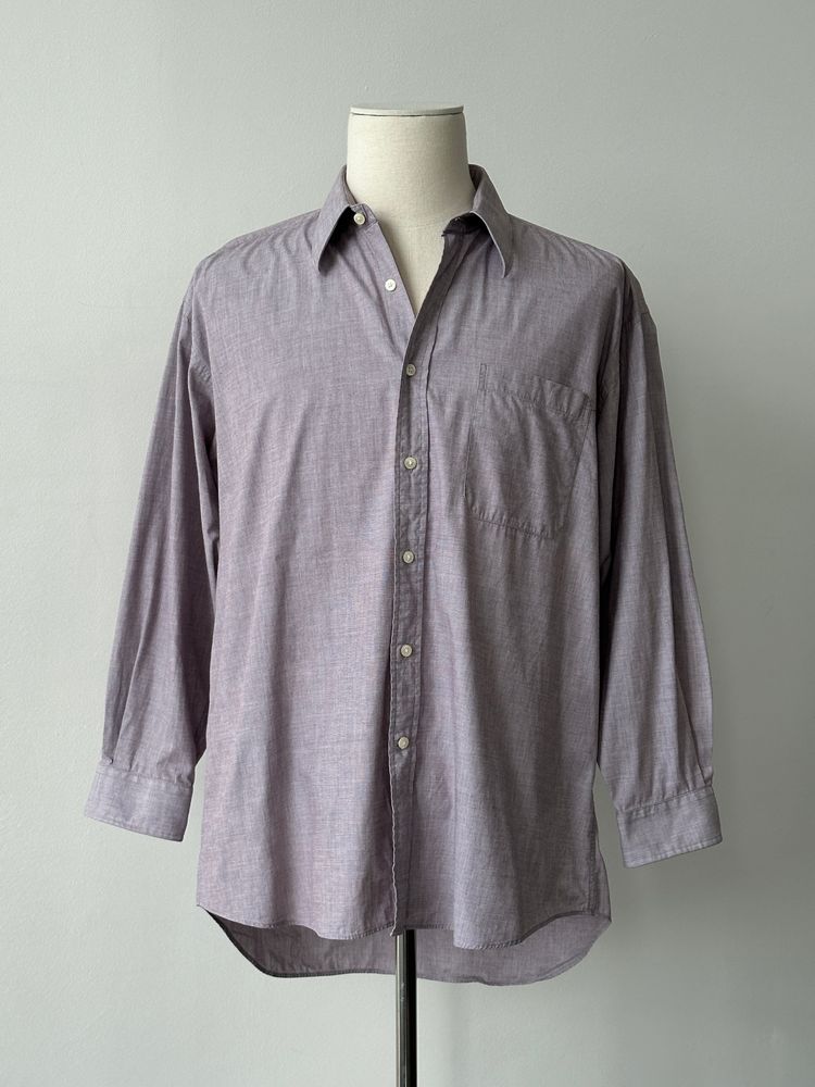 Christian Dior 1990s Pure Cotton Button Neck Shirt - XL