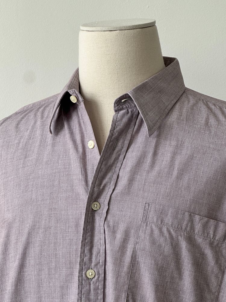 Immagine di Christian Dior 1990s Pure Cotton Button Neck Shirt - XL 3