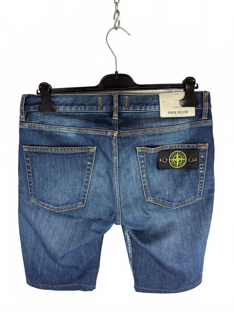 Jeans corti blu Stone Island - Taglia W31